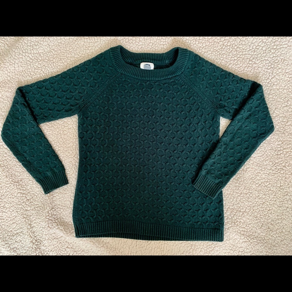 Old Navy Honeycomb Emerald Isle Sweater
